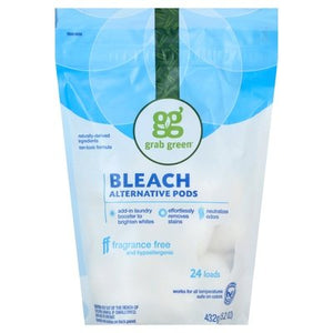 Grab Green Bleach Alternative Pods Fragrance Free 6/24 CT [UNFI #1074061] T
