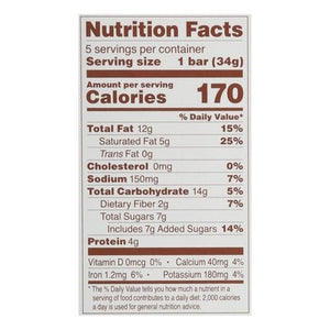 Simple Mills Almond Flour Bars Dark Chocolate Almond Soft Baked 6/5.99 OZ [UNFI #2456929] [ebt]