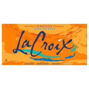 Lacrx Sprklng Wtr Orange 3/8/12 OZ [UNFI #1617935] [ebt] T