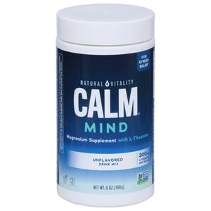 Natural Vitality Drink Mix 200 Mg Mind Unflavored 1/6 OZ [UNFI #2925196] T