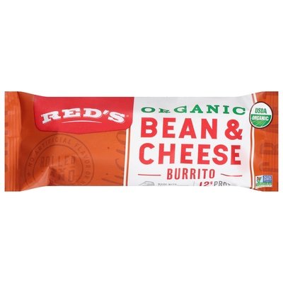 Reds Burrito Organic Bean & Cheese 12/5 OZ [UNFI #2790228] [ebt]