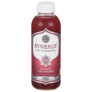 Gts Kombucha Raw Cosmic Cranberry 12/16 OZ [UNFI #2273464] [ebt] T