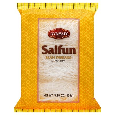 Dynasty Bean Threads Saifun 3 Pack Tray 12/5.29 OZ [UNFI #958801] [ebt]