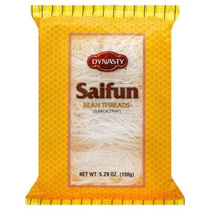 Dynasty Bean Threads Saifun 3 Pack Tray 12/5.29 OZ [UNFI #958801] [ebt]