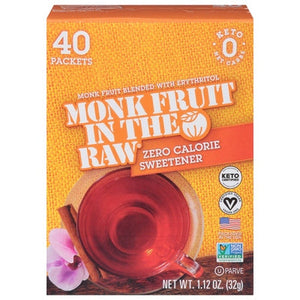 In The Raw Sweetener Zero Calorie 8/40 PKT [UNFI #2527489] [ebt] T
