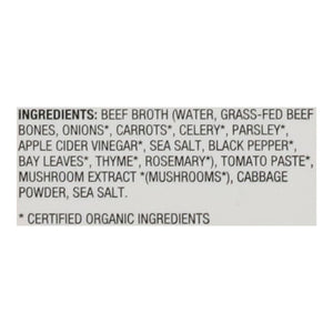 Kettle & Fire Beef Broth Low Sodium 8/32 OZ [UNFI #3100401] [ebt]
