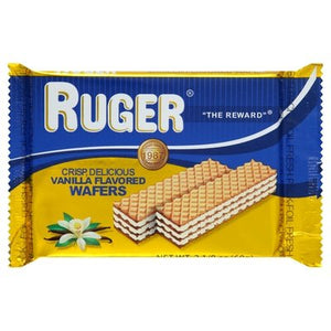 Ruger Wafers Vanilla Flavored 12/2.125 OZ [UNFI #1590082] [ebt]
