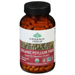 Organic India Psyllium Fiber Organic Veg Caps 1/180 VCAP [UNFI #2796902] T
