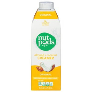 Nutpods Creamer Almond + Coconut Original 6/25.4 OZ [UNFI #2670925] [ebt] T