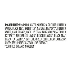 Kevita Kombucha Pineapple Peach 6/15.2 OZ [UNFI #2266302] [ebt] T