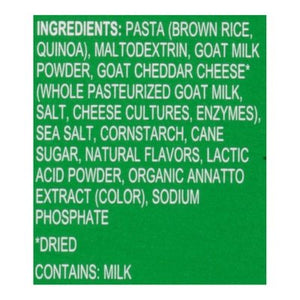 Funny Farm Macaroni & Cheese Dinner Brown Rice & Quinoa Shells Goat Cheddar Cheese 8/6 OZ [UNFI #2411072] [ebt]