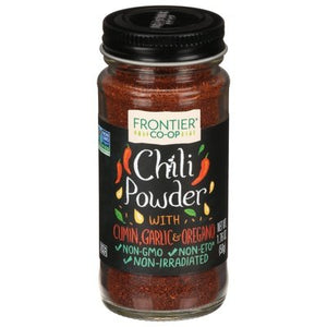 Frontier Nat Prod Co-Op Chili Powder 1/1.76 OZ [UNFI #2684165] [ebt]