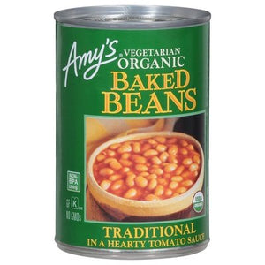 Amys Baked Beans Traditional Organic Vegetarian 12/15 OZ [UNFI #213595] [ebt]
