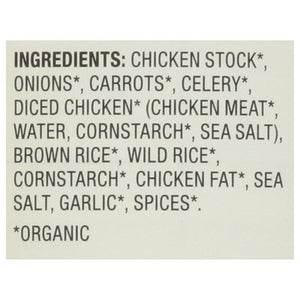 Pacific Foods Soup Organic Chicken & Wild Rice 12/16.3 OZ [UNFI #2854347] [ebt]