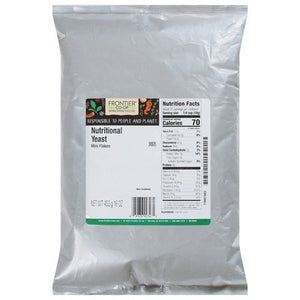 Frontier Nat Prod Co-Op Nutritional Yeast Mini Flakes 1LB [UNFI #466144] [ebt]