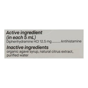 Genexa Kids Allergy Agave Syrup Liquid Ages 6+ 1/4 OZ [UNFI #3017571] T