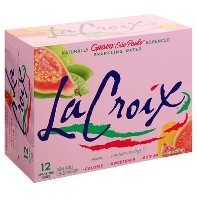 Lacroix Sparkling Water Guava Sao Paulo 2/12/12 OZ [UNFI #2726396] [ebt] T