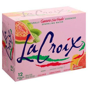 Lacroix Sparkling Water Guava Sao Paulo 2/12/12 OZ [UNFI #2726396] [ebt] T