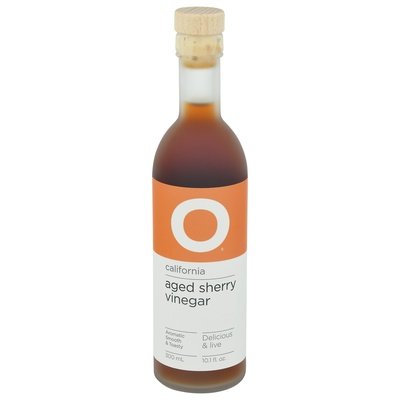 O Olive Oil Vinegar Aged Sherry California 6/10.1 OZ [UNFI #2262749] [ebt]