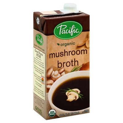 Pacific Foods Broth Mushroom 12/32 OZ [UNFI #901538] [ebt]