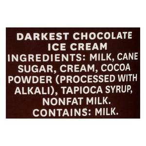 Jenis Ice Cream Darkest Chocolate 8/16 OZ [UNFI #1166990] [ebt]