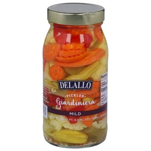 Delallo Giardiniera Pickled Mild 6/25.5 OZ [UNFI #539387] [ebt]