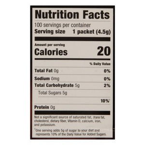 In The Raw Cane Sugar Turbinado 8/100 PK [UNFI #1909084] [ebt] T