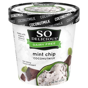 So Delicious Frozen Dessert Non-Dairy Coconutmilk Mint Chip 8/PINTS [UNFI #435024] [ebt]