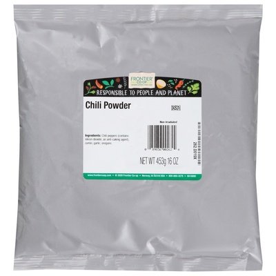 Frontier Nat Prod Co-Op Chili Powder 1LB [UNFI #198028] [ebt]