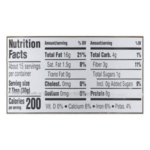 Woodstock Almond Butter Smooth & Unsalted 12/16 OZ [UNFI #736108] [ebt]