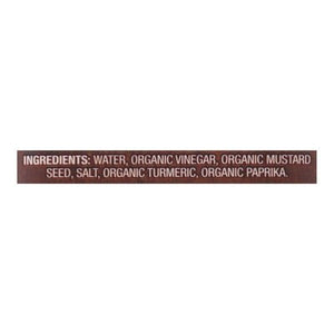 Organicville Yellow Mustard 12/12 OZ [UNFI #397810] [ebt]