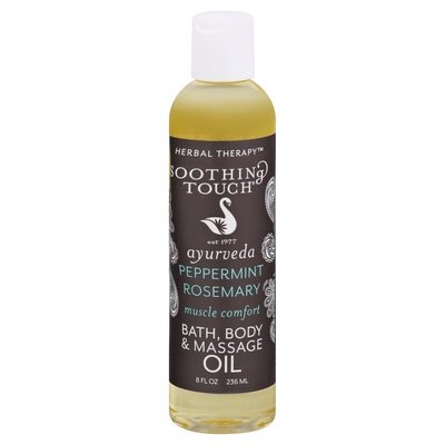 Soothing Touch Bath Body & Massage Oil Peppermint Rosemary 1/8 OZ [UNFI #516922] T