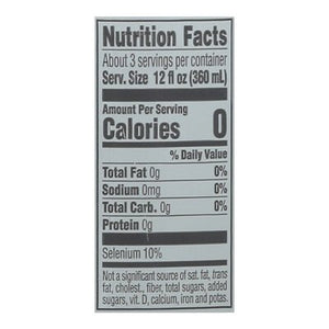 Glaceau Alkaline Water 9.5+ Ph 12/1 LITER [UNFI #2934685] [ebt] T