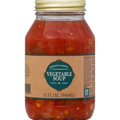 Charleston Favorites Soup Vegetable 12/32 oz [UNFI #1920875 ] [ebt]