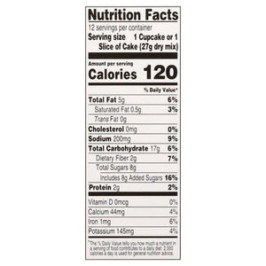 Simple Mills Baking Mix Vanilla Cupcake & Cake Almond Flour 6/11.5 OZ [UNFI #1721471] [ebt]