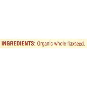 Spectrum Essentials Organic Whole Premium Flaxseed Dietary Supplement 1/15 OZ [UNFI #585836] [ebt]