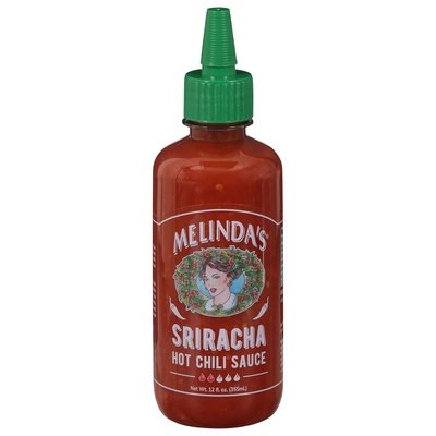 Melindas Hot Chili Sauce Sriracha 6/12 OZ [UNFI #2382950] [ebt]