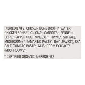 Kettle & Fire Broth Organic Chicken 8/32 OZ [UNFI #3100377] [ebt]