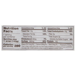 Saffron Road Artisan Wrap Butter Chicken 12/5 OZ [UNFI #2760445] [ebt]