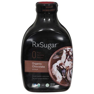 Rxsugar Syrup Organic Chocolate 6/16 OZ [UNFI #2725026] [ebt] T