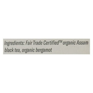 Numi Tea Black Tea Aged Earl Grey Bags 6/18 BAG [UNFI #180331] [ebt]