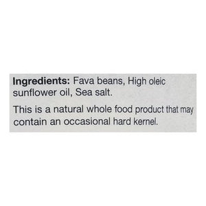Three Farmers Fava Beans Sea Salt Crunchy Roasted 6/5 OZ [UNFI #2900991] [ebt]