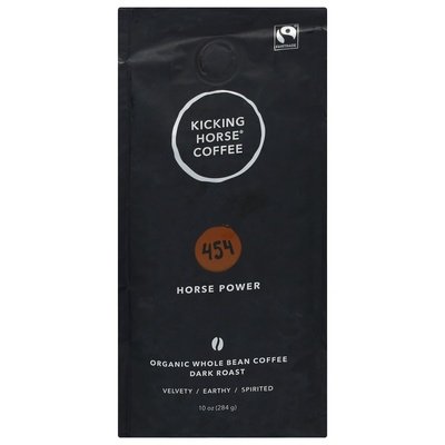 Kicking Horse Coffee Organic Whole Bean Dark Roast Horse Power 6/10 OZ [UNFI #1263185] [ebt]