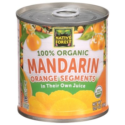 Native Forest Orange Segments 100% Organic Mandarin 6/10.75 OZ [UNFI #555771] [ebt]