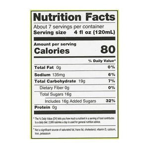 Q Drinks Margarita Mix Spectacular 6/4/7.5 OZ [UNFI #2801553] [ebt] T