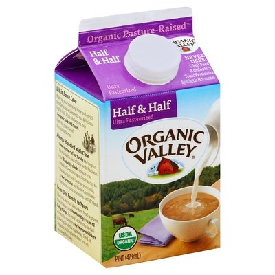 Organic Valley Half & Half 12/16 OZ [UNFI #937466] [ebt] T