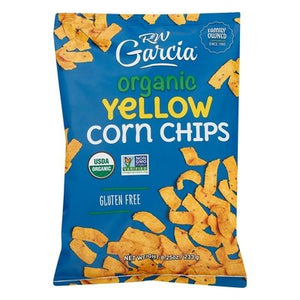 R W Garcia Corn Chips Organic Yellow 12/8.25 OZ [UNFI #2323897] [ebt]
