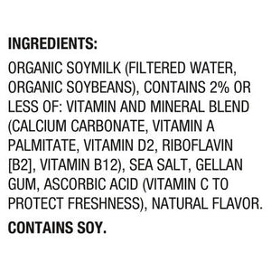 Silk Soymilk Organic Unsweet 6/64 OZ [UNFI #362525] [ebt] T