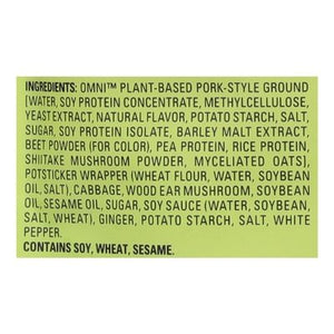 Omni Foods Potstickers Plant-Based 6/7.05 OZ [UNFI #2967271] [ebt]