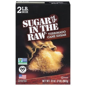 In The Raw Cane Sugar Turbinado 12/2 LB [UNFI #916965] [ebt] T